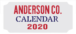Anderson County Calendar