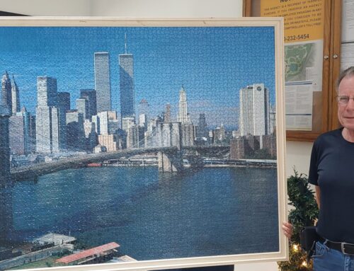 Anderson senior center receives donation of large NYC puzzle